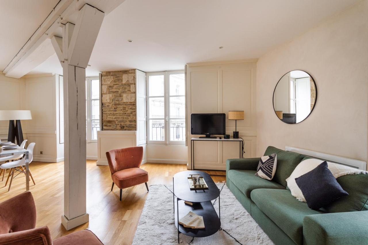 La Tourelle & L'Honore - 2 Appartements Dans Le Centre Historique De 雷恩 外观 照片