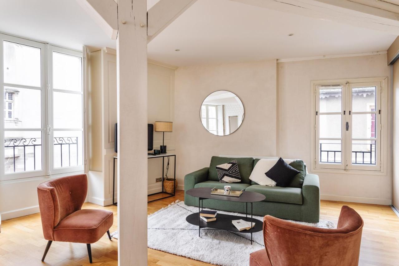 La Tourelle & L'Honore - 2 Appartements Dans Le Centre Historique De 雷恩 外观 照片