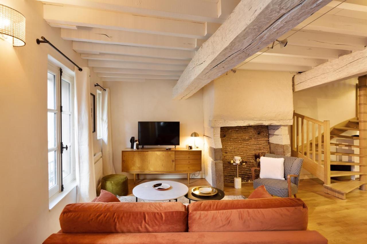 La Tourelle & L'Honore - 2 Appartements Dans Le Centre Historique De 雷恩 外观 照片